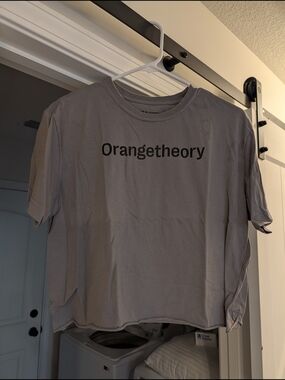 Orangetheory Short Sleeve Logo Tee - Gray